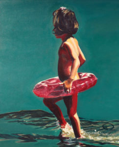 peinture enfant bouée