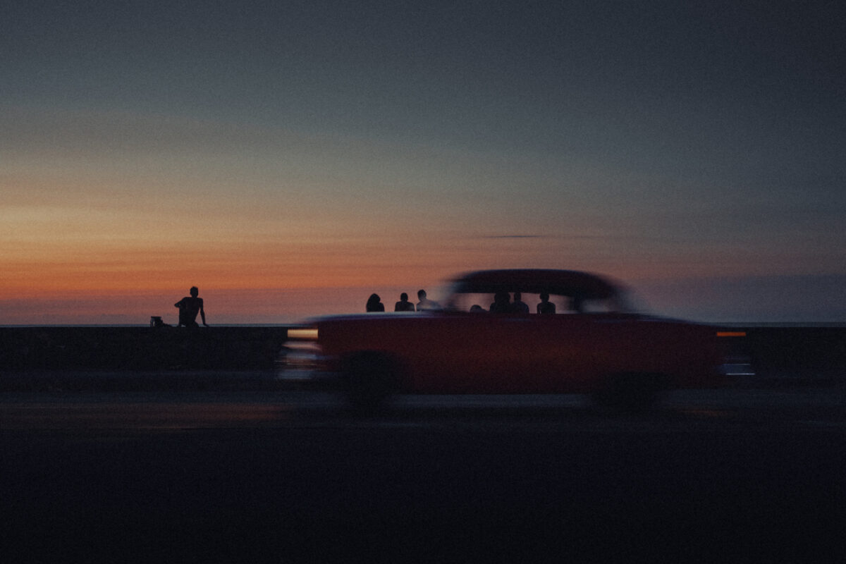 photo coucher de soleil la havane