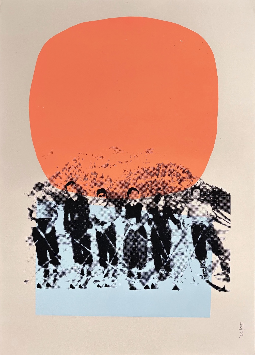 poster bande copains ski