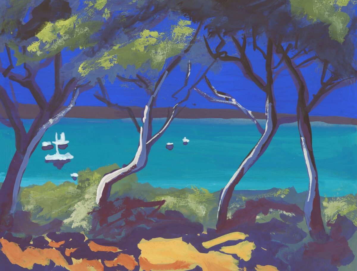 art port-cros peinture