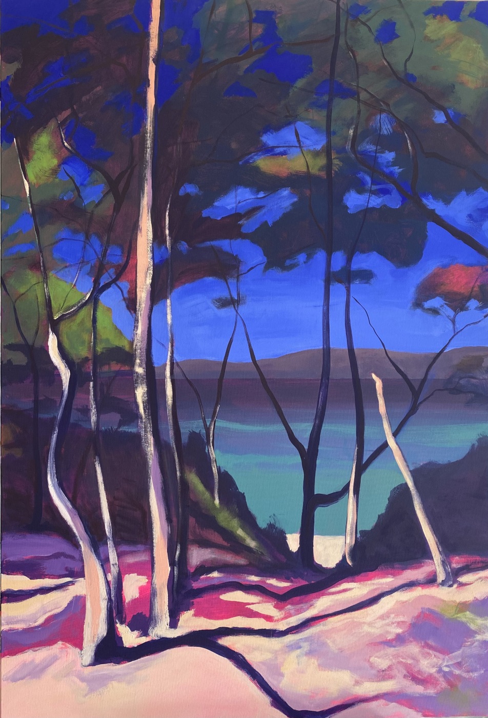 peinture art paysage du sud