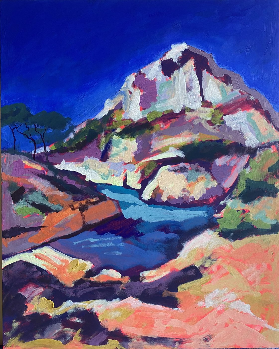 tableau calanque sugiton couleurs