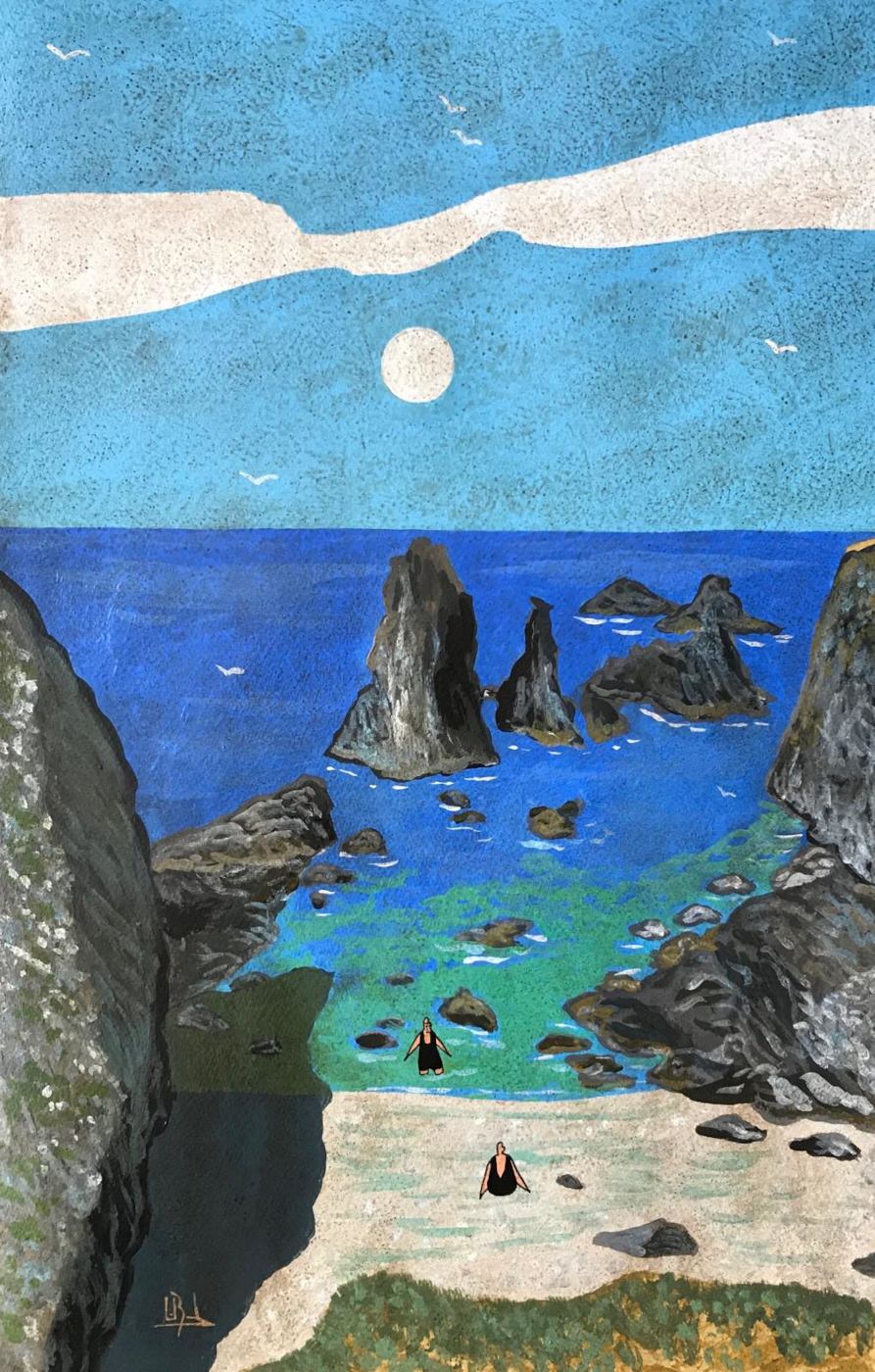 peinture originale belle-ile